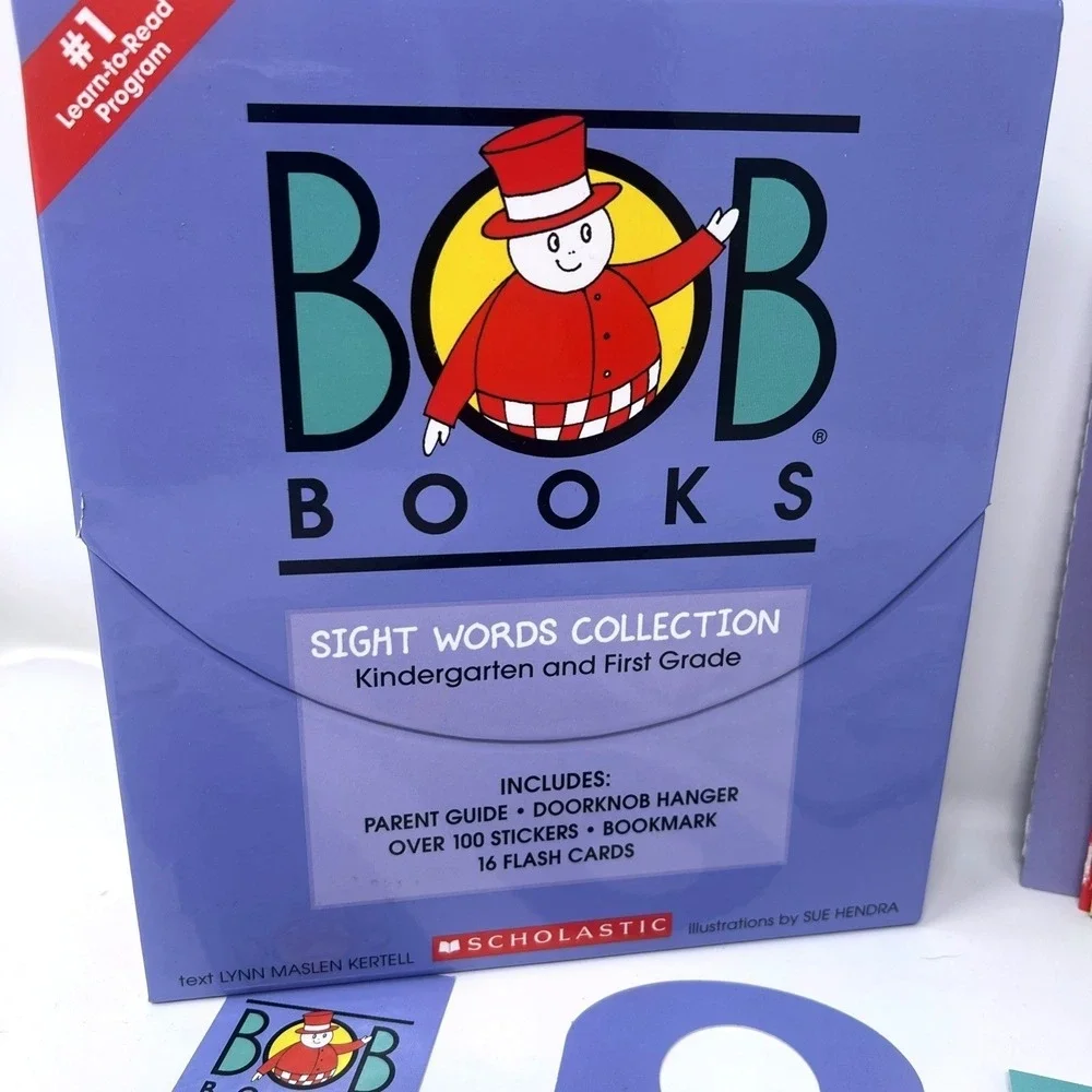 Bob Books Sight Words Collection: Kindergarten and First Grade Flash Cards NIB